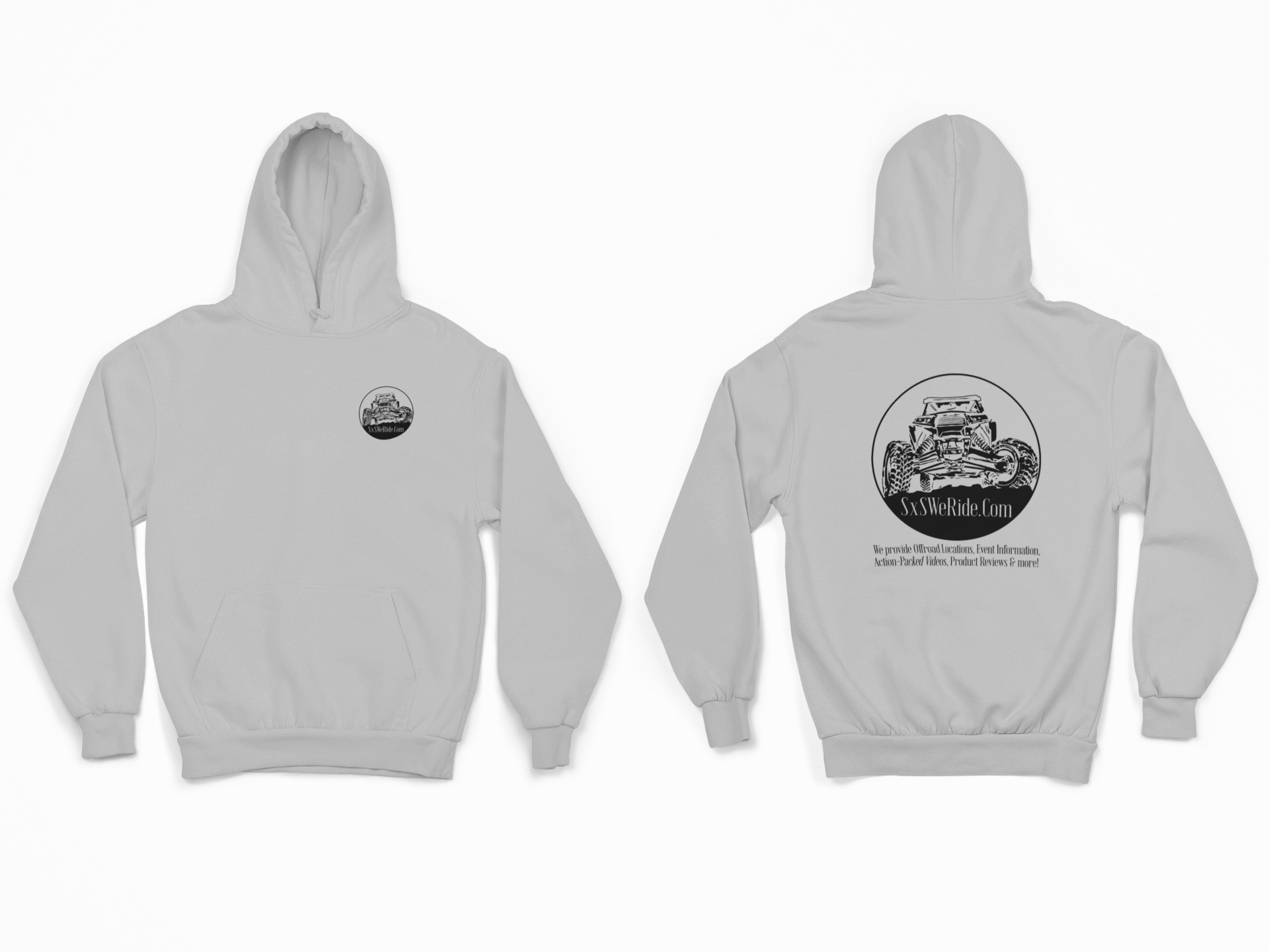 SxSWeRide Logo Hoodie Grey product photo